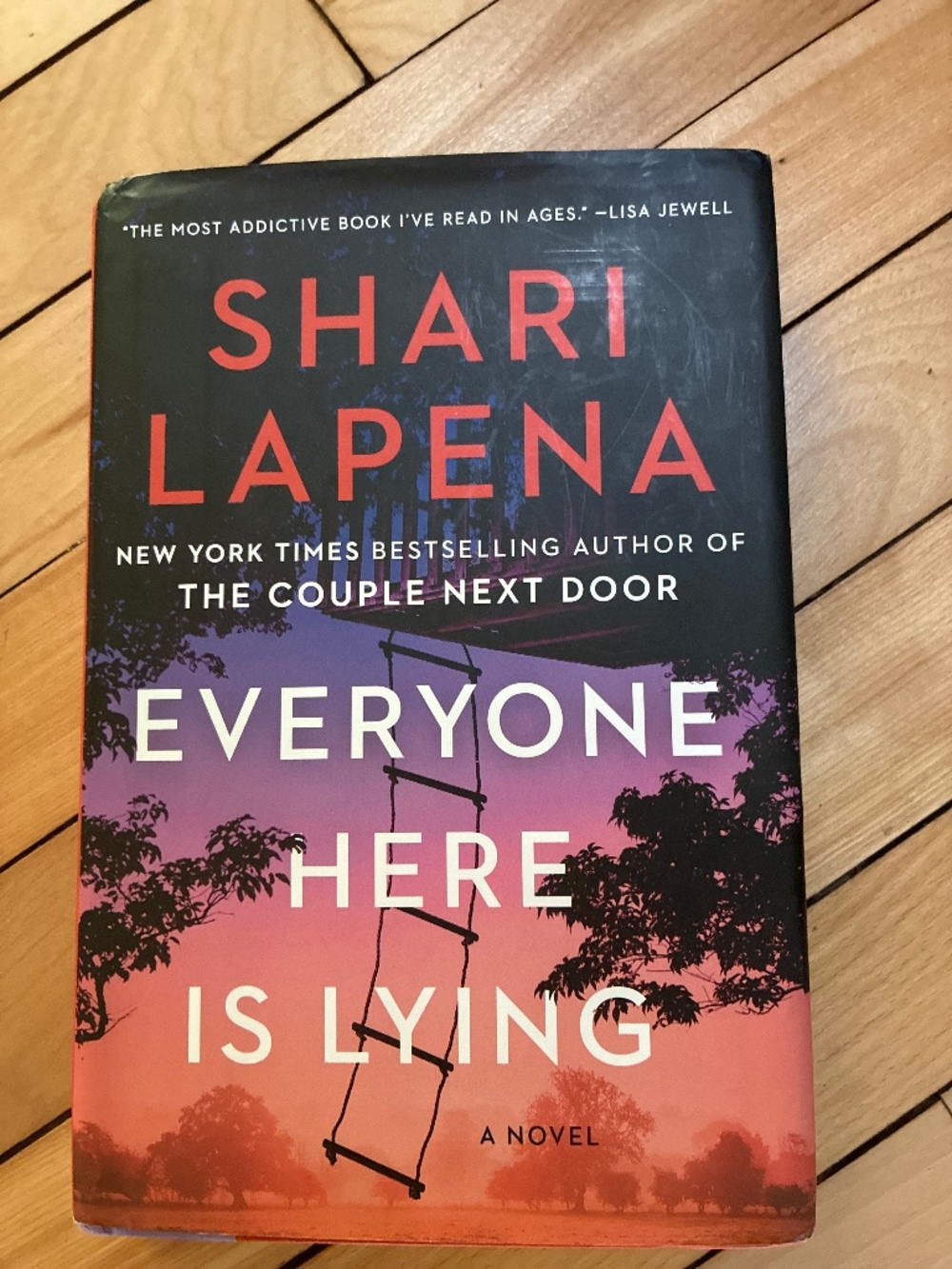 Everyone here is lying by Shari Lapina